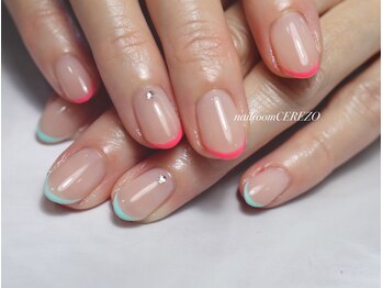 ネイルルーム セレッソ(CEREZO)/スキニーフレンチ