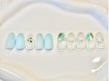 ミミ(3131)/押し花ネイル♪