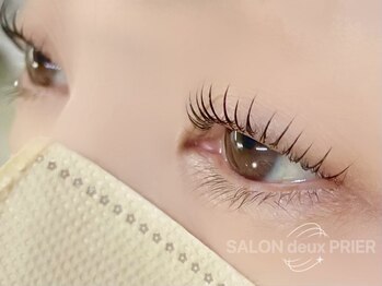 サロン ドゥ プリエ(SALON deux PRIER)の写真/ダメージ最小限＆高持続◎L3ラッシュリフト導入♪美しさを追求した、話題の次世代ラッシュリフトが大人気!!