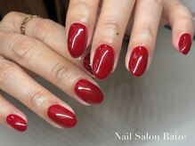 ライズ 本町店(Raize)/ワンカラーネイル/ボルドー