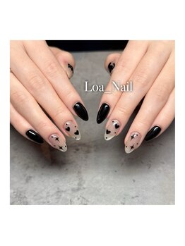 ロア ネイル(Loa_Nail)/キラキラネイル