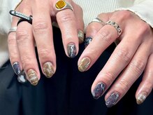 ヌル ネイル 堀江(NURU NAIL HORIE)/マグネットアレンジメンズ個性派