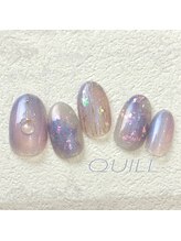 ネイルサロン クイル(QUILL)/７月BLUE（３）