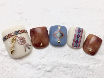 アイネイルズ 横浜WEST店(I-nails)/べっ甲エスニック　10480円