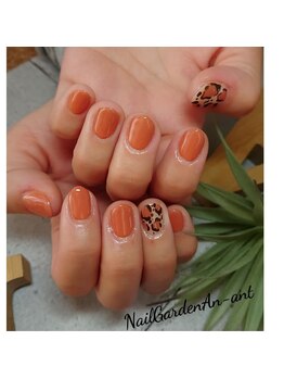 アンアント(An-ant)/レオパード柄ネイル