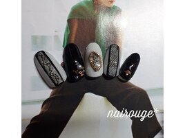 秋冬☆パイソン柄ネイル♪