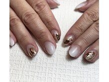 シャルリエール(Chaxrier)/カラーグラデ＋ニュアンスアート