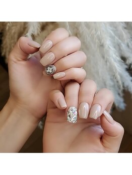 ローラネイル(Roller nail)/ジェルシンプルコース¥6500