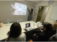 アイック 錦糸町駅前店(I’ck)/定期的に眉毛デザインの研修を