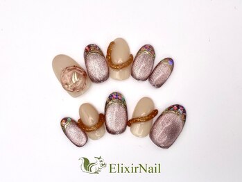エリクサーネイル 五反田(Elixir Nail)/定額c やり放題／クーポン使用