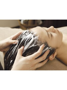 ヘッドスパで癒されたい