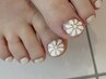夏に向けて♪《 FOOT 》 親指アート　フットバス付　￥8500→¥7500