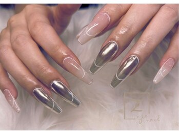 ネイル ジーズ(nail ziez)の写真/【こだわりデザインはおまかせ♪】お気に入りの華やかデザイン◎持ち込みデザインの再現度も◎理想の指先に