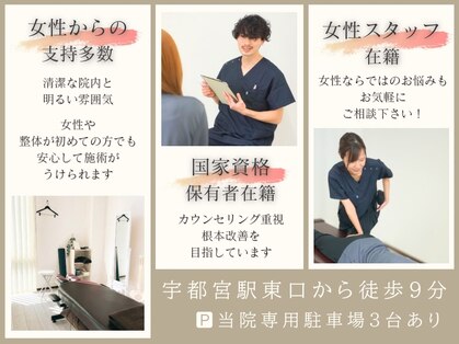 サンテ整体院 宇都宮元今泉(SUNte整体院)の写真