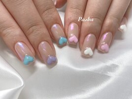 オーロラ×ハートパーツ