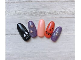 ハロウィンネイル