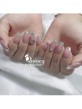 クインシー(Quincy)/ガラスフレンチ+パーツ