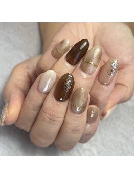 アンドエミニー エン ラボーテ(& EMINY 艶 la beaute)/ニュアンスネイル