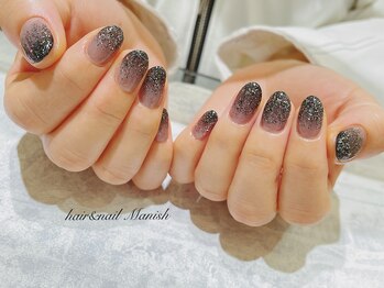 マニッシュ(Manish)/シースルーブラック/グラデ