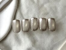 ノンチェ 西宮北口(Nonche)/囲みシルバーマグネットネイル