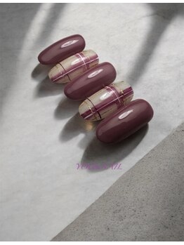 ユウネイル(YOU由NAIL)/チェックネイル