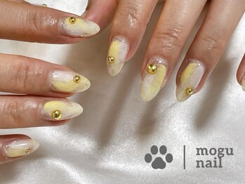 モグネイル(Mogunail)/マーブルネイル/夏ネイル
