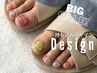 【初回オフ無料】FOOT持ち込みデザイン[フットネイル/フィルイン]13,090→