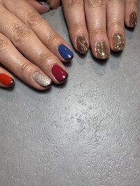 ～個性的フレンチネイル～