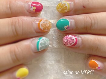 サロン ド メルシー(Salon de MERCI)/フルーツnail☆