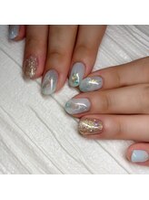 爪屋べっぴん堂/大理石デザイン