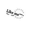ライクミーアイラッシュ(Like me eyelash)のお店ロゴ