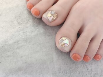 トランク ネイル(trunc nail)の写真/【持ち込みデザインOK◎親指アート￥7500】指先からオシャレに♪450色から選べるワンカラーもご用意！