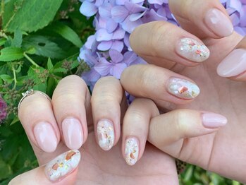 シェルでキラキラ