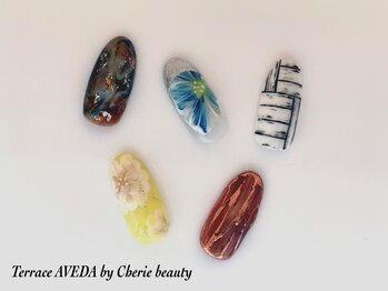 テラスアヴェダビューティー(Terrace AVEDA beauty)/ハンドネイルデザインサンプル