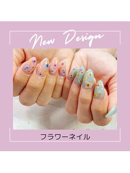 フラワーネイル