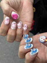 アトリエループ(atelier Loop by shiho)/shihoキャラクターパーツネイル