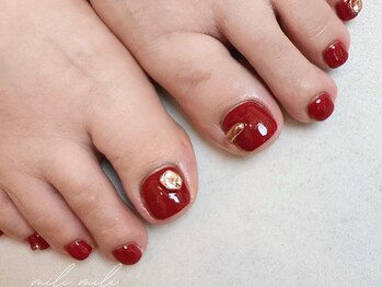 ミリ ミリ(mili mili)/red &nbsp;nail