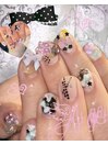 ゴテゴテネイル/個性派/パーツ