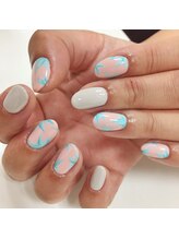 アイラッシュアンドネイル専門店 クラル(CURAR)/ボタニカルネイル￥7980