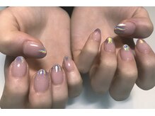 プティットスリール 西尾店(Petit Sourire)/【ミラーネイル】