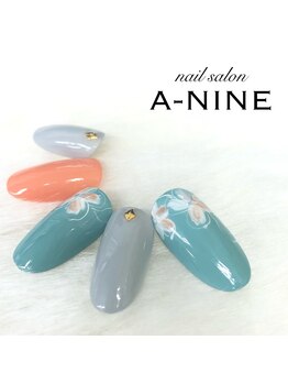 ネイルサロン エーナイン 札幌麻生店/1.春デザイン　7999円