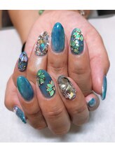 リッチネイル(Rich Nail)/リーフホログラム