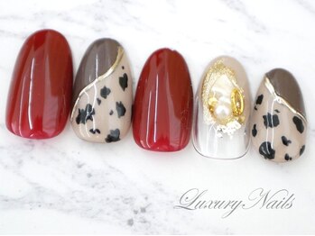 ラグジュアリーネイルズ アカバネ(Luxury Nails Akabane)/個性派*柄ネイル