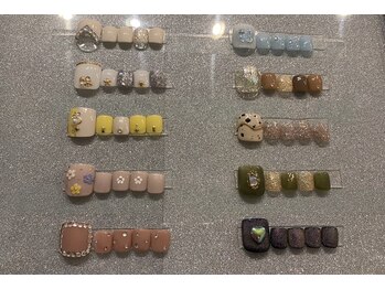 ウィッシュネイル 原宿店(Wish Nail)/フットキャンペーン10種★￥7500