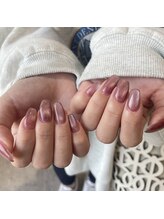 ミントリーフ バイ リート(Mint leaf by Reat)/くすみピンクマグネット