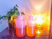 自然の原材料から作られたアーユルヴェーダオイルを使用☆