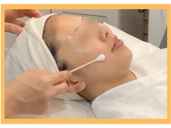 サロンドエクラ 南堀江(salon de eclat)/STEP5/高濃度ピーリング