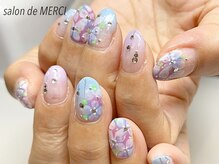 サロン ド メルシー(Salon de MERCI)/アジサイnail☆