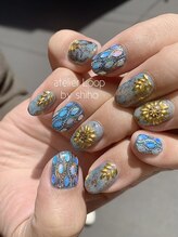 アトリエループ(atelier Loop by shiho)/ひまわりネイル