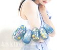 【オーロラネイル】